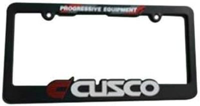 Cusco USDM Spec License Plate Frame — Black Limited Edition