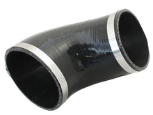 Cargar imagen en el visor de la galería, Tubo de refuerzo de par para admisión aFe MagnumFORCE para BMW M3 (E46) 01-07 L6-3.2L, color negro, actualización 51/54-10461