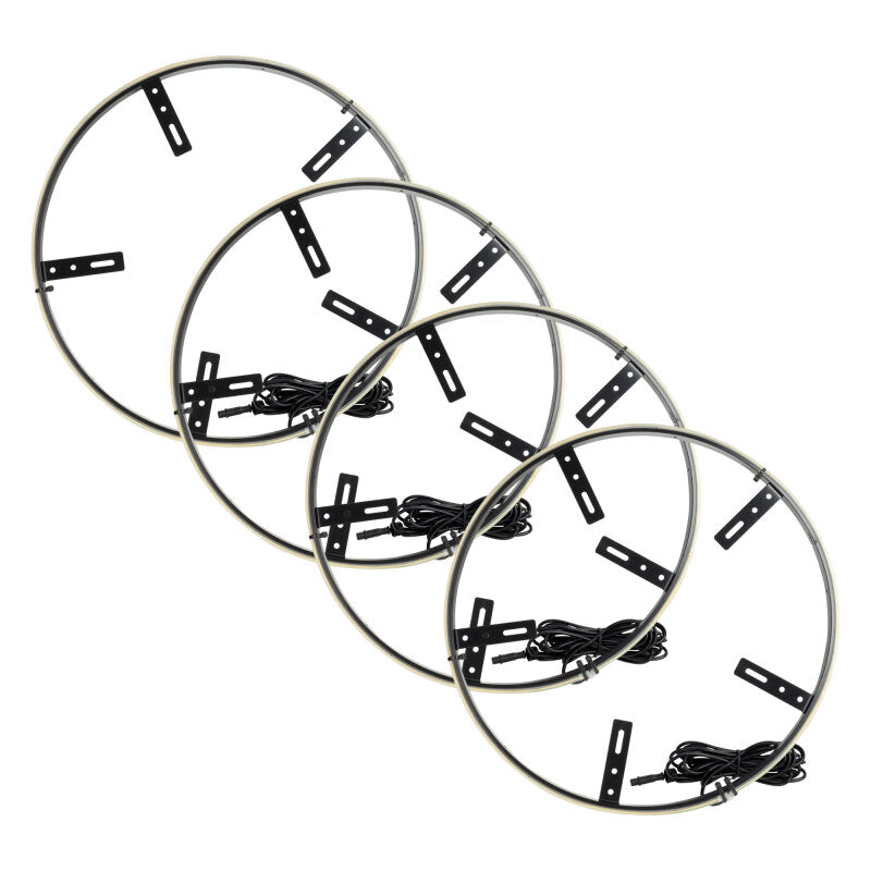 ORACLE Lighting LED Illuminated Wheel Rings - 16.5in PLASMA White