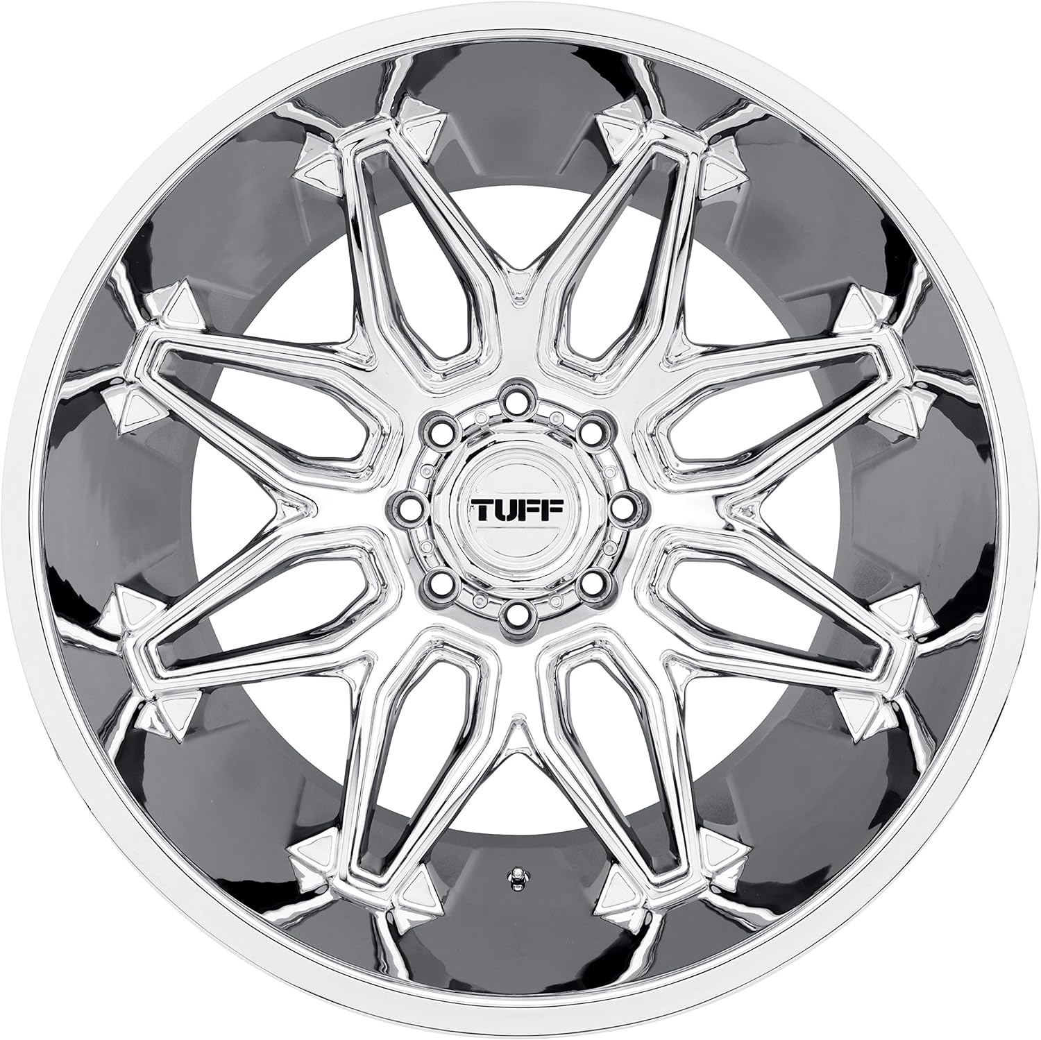TUT3B 22X12 8X6.5 CHROME -45MM