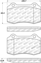 Cargar imagen en el visor de la galería, StopTech Street Touring 00-06 Jaguar S Typre R / XJ R / XJR-S Rear Brake Pads