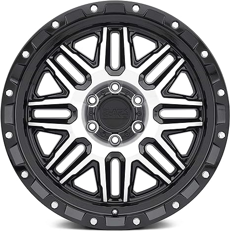 Black Rhino Wheels BRALA 20X9 5X5.0 G-BLK-MCH -18MM