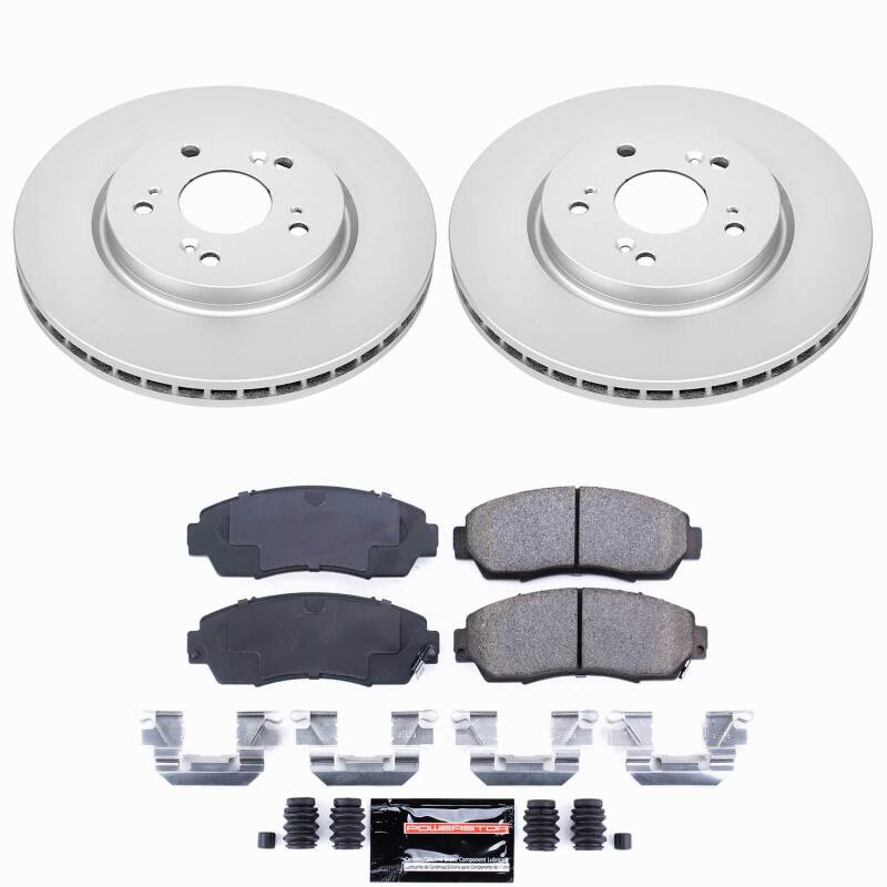 Power Stop 07-12 Acura RDX Front Z23 Coated Brake Kit