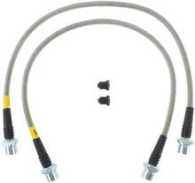 Cargar imagen en el visor de la galería, StopTech 05-17 Toyota Tacoma Stainless Steel Rear Brake Line Kit