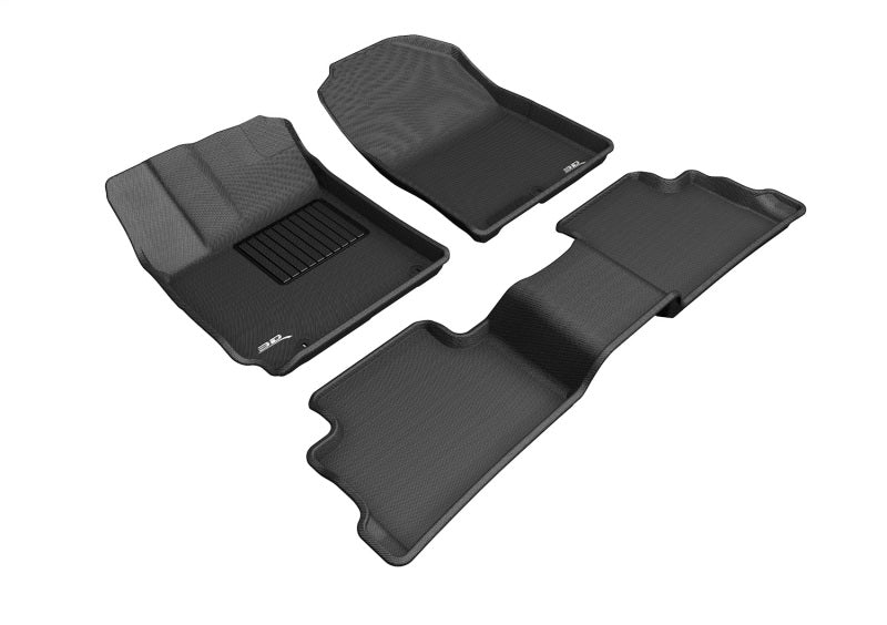 3D MAXpider 18-23 Hyundai Kona Kagu Black Full Set