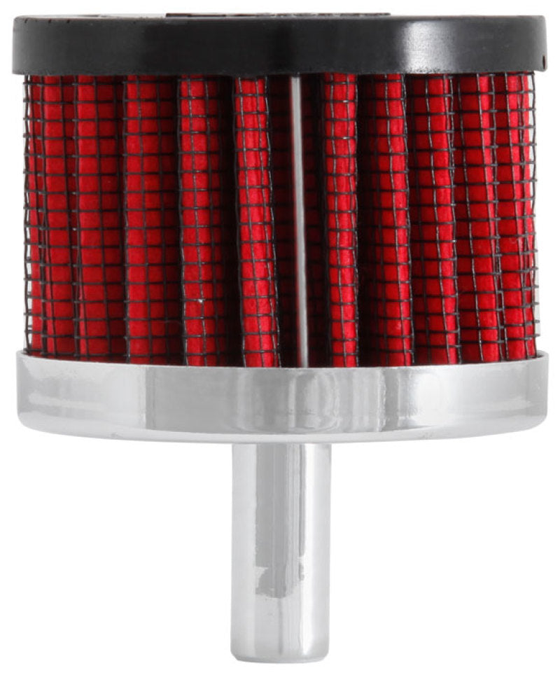 K&N Steel Base Crankcase Vent Filter — Universal Fit Air Filters