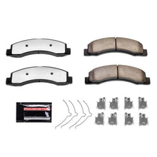 Cargar imagen en el visor de la galería, Power Stop 00-05 Ford Excursion Front Z36 Truck &amp; Tow Brake Pads w/Hardware