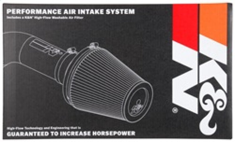 K&N Performance Intake Kit PERF. INTAKE KIT; JEEP LIBERTY, V6-3.7L, 08-09