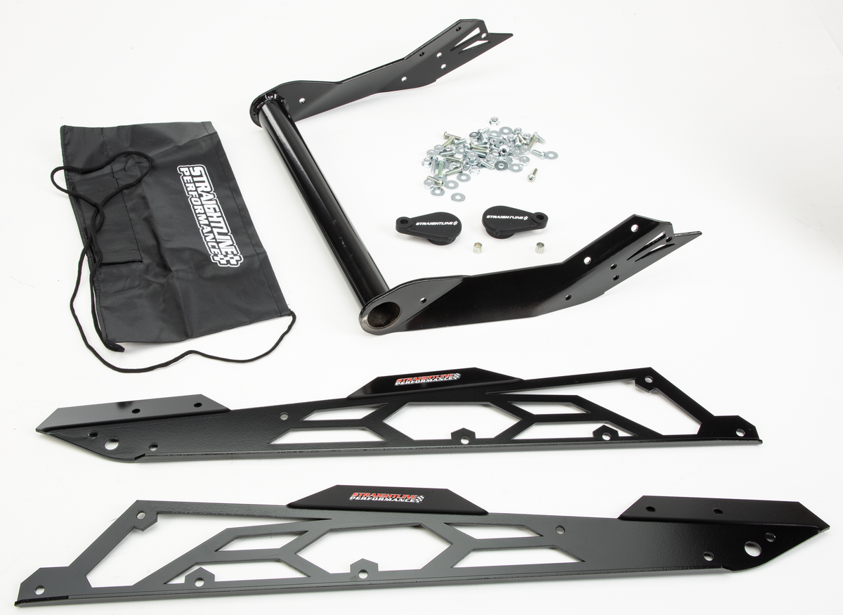 Straightline Hide 'N' GO Rear Bumper S-D 146" Black (183-234)