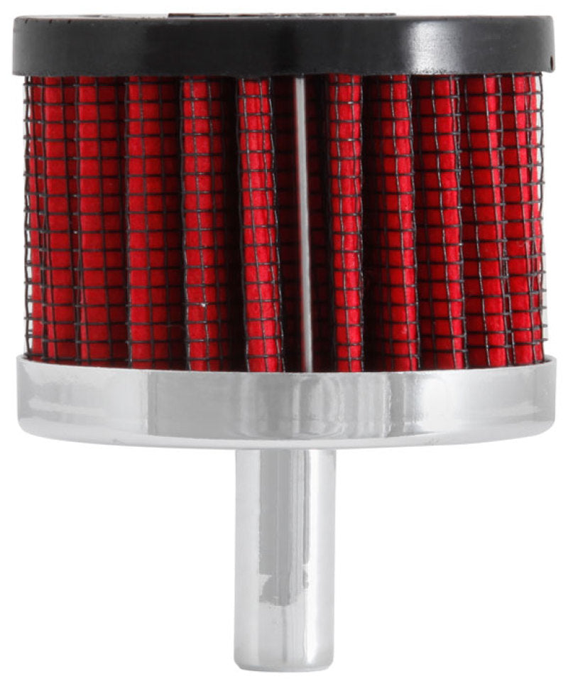 K&N Steel Base Crankcase Vent Filter — Universal Fit Air Filters