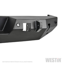 Load image into Gallery viewer, Westin 18-19 Jeep Wrangler JL WJ2 Rear Bumper w/  Sensors (Excl. Wrangler JK) - Textured Black