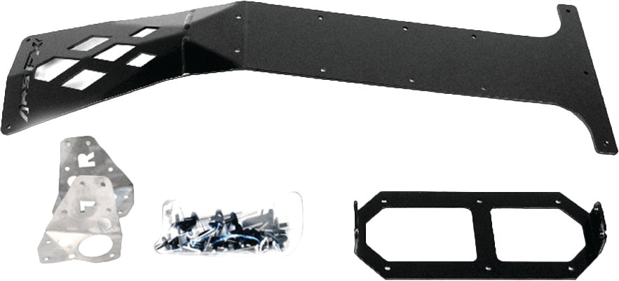 Z Broz Racing BRP XP/XM/XS S&E Brace/Skid Plate — Black