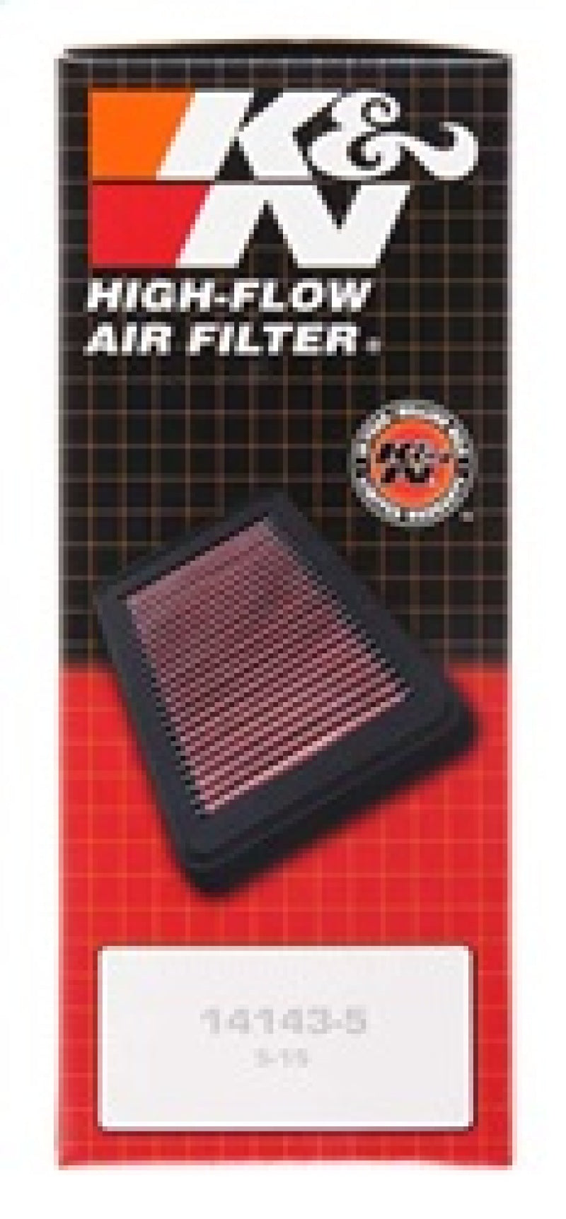 K&N 33-2008-1 Drop-In Air Filter for Chevrolet Camaro (1985-1992)