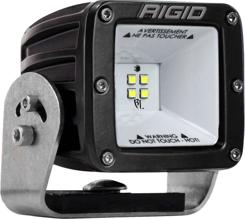 Luz de escena de CC de 115 grados y 2 x 2 de Rigid Industries, color negro
