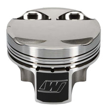 Cargar imagen en el visor de la galería, Wiseco Mitsu Evo 4-9 4G63 Asymmetric Skirt Bore 85.50mm - Size +.020  - CR 9.5 Piston Set