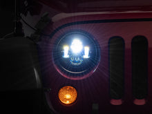 Cargar imagen en el visor de la galería, Raxiom 97-18 Jeep Wrangler TJ/JK Axial Series LED Daymaker Headlights- Black Housing (Clear Lens)