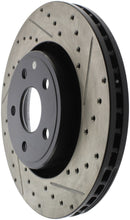 Cargar imagen en el visor de la galería, StopTech 11-12 Dodge Durango Sport Drilled &amp; Slotted Front Driver-Side Brake Rotor