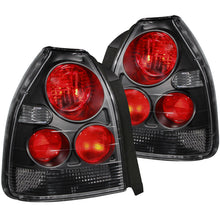 Cargar imagen en el visor de la galería, ANZO 1996-2000 Honda Civic Taillights Black