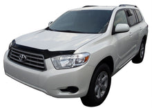 Cargar imagen en el visor de la galería, AVS 08-10 Toyota Highlander Aeroskin Low Profile Acrylic Hood Shield - Smoke