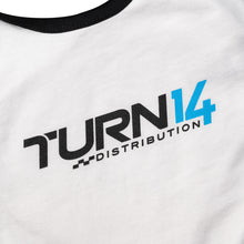 Cargar imagen en el visor de la galería, Turn 14 Distribution Baby Bib - White