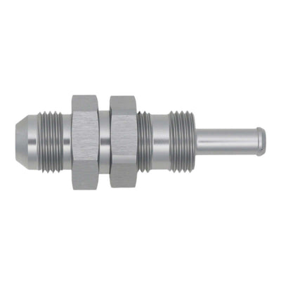 DeatschWerks 8AN Male Flare to 5/16in Hose Barb Fitting — DW Titanium