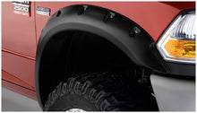 Cargar imagen en el visor de la galería, Guardabarros estilo bolsillo Bushwacker 10-18 Dodge Ram 2500, 2 piezas, color negro