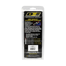 Cargar imagen en el visor de la galería, DEI Heat Sheath 1/2in I.D. x 3ft - Aluminized Sleeving - Sewn Edge