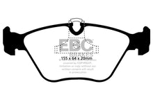 Cargar imagen en el visor de la galería, EBC 04-06 BMW X3 2.5 (E83) Redstuff Front Brake Pads