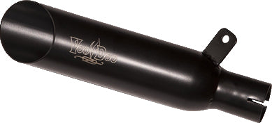 Voodoo Slip-on SUZ Black Single GSX-R1000 (VEGSXR1K5B)