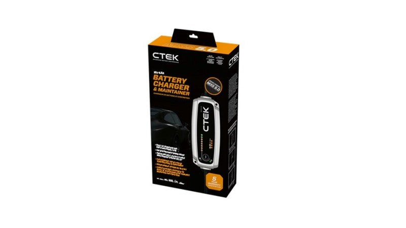 Cargador de batería CTEK MXS 5.0 de 4,3 amperios y 12 voltios