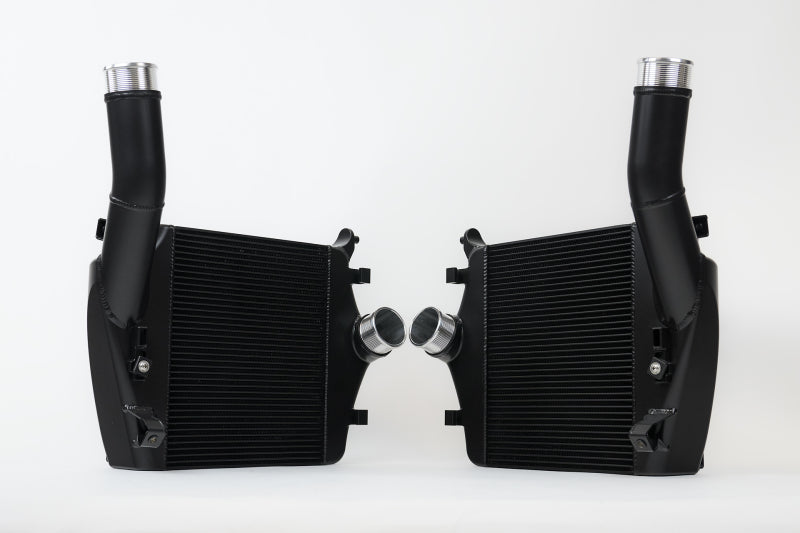 Sistema de intercooler de alto rendimiento CSF ​​2019+ Lamborghini Urus / 2020+ Audi RS Q8 / SQ8 / SQ7 - Negro