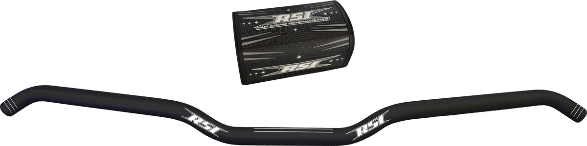 RSI Hustler 7/8" Handlebar 1" Rise Black (T6-10R-1)