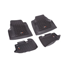 Cargar imagen en el visor de la galería, Rugged Ridge Floor Liner Front/Rear Black 1997-2006 Jeep Wrangler TJ