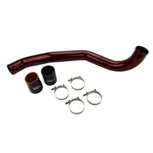 Cargar imagen en el visor de la galería, Wehrli 17-19 Chevrolet 6.6L L5P Duramax Driver Side 3in Intercooler Pipe - WCFab Red