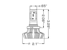 Load image into Gallery viewer, Oracle 9006 4000 Lumen LED Headlight Bulbs (Pair) - 6000K SEE WARRANTY