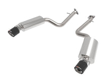 Cargar imagen en el visor de la galería, aFe Lexus IS350 14-22 V6-3.5L Takeda Axle-Back Exhaust System- Carbon Fiber Tip