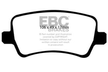 Cargar imagen en el visor de la galería, EBC 11-15 Land Rover Range Rover Evoque 2.0 Turbo Greenstuff Rear Brake Pads