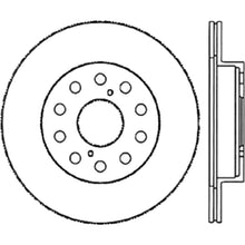 Cargar imagen en el visor de la galería, StopTech Sport Slotted 91-95 Toyota MR2 Cryo Rear Right Rotor