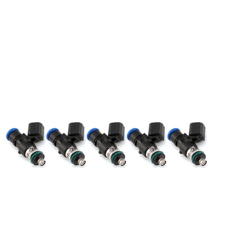 Injector Dynamics 1750-XDS Fuel Injector Set - 5 Cylinders - 34mm Length — 14mm Lower O-Ring