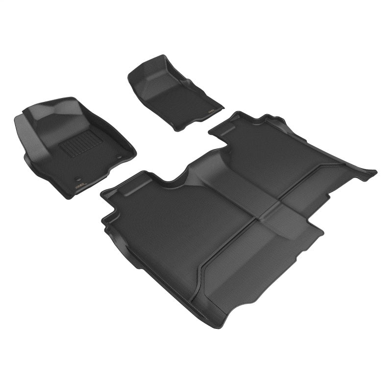 3D MAXpider 19-26 Chevrolet Silverado 1500HD/2500HD/3500HD Kagu Black Full Set