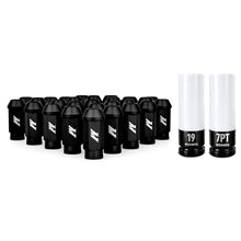 Cargar imagen en el visor de la galería, Mishimoto Aluminum Locking Lug Nuts M12x1.5 27pc Set Black