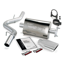 Cargar imagen en el visor de la galería, Banks Power 04-06 Jeep 4.0L Wrangler Unlimited Monster Exhaust Sys - SS Single Exhaust w/ Chrome Tip