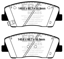 Load image into Gallery viewer, EBC 2019+ Genesis G70 2.0L Turbo Greenstuff Front Brake Pads