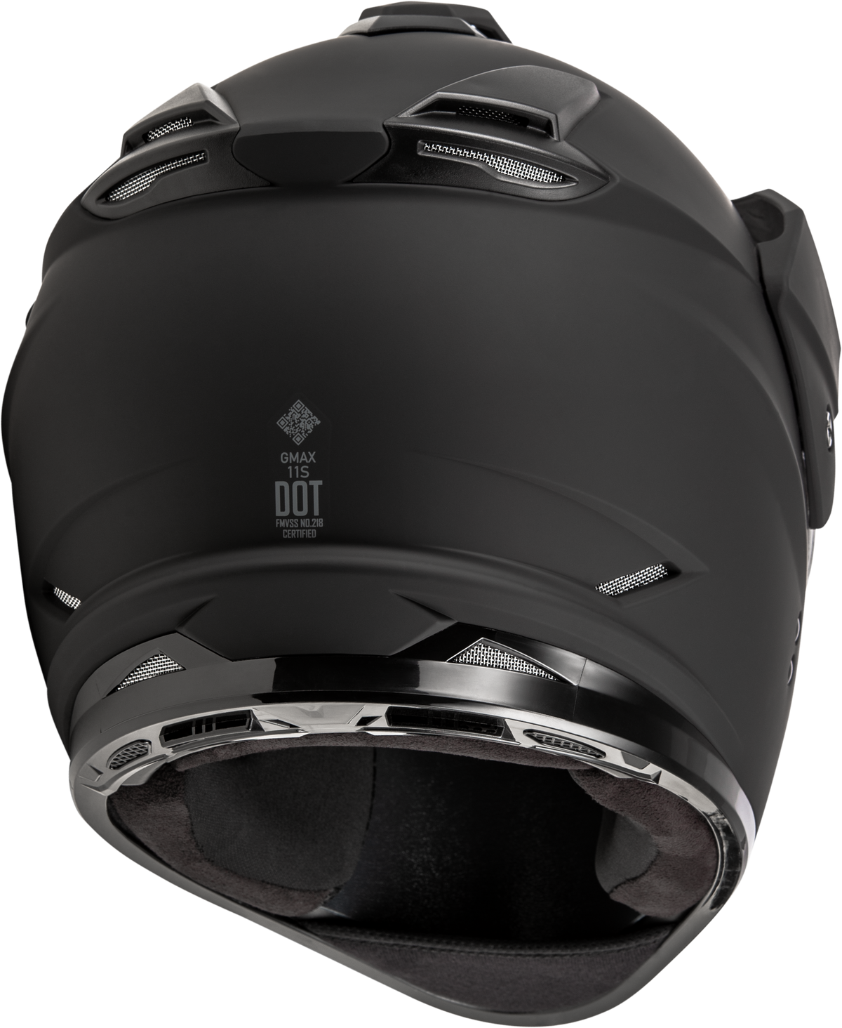 GMAX GM-11S Snow Helmet w/ Elec Shield Matte Black MD (A41100075)