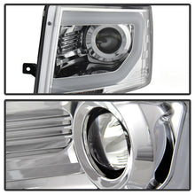 Cargar imagen en el visor de la galería, Spyder Ford F150 13-14 Projector Fctry Xenon Model- Light Bar DRL Chrm PRO-YD-FF15013-LBDRL-HID-C