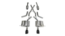 Cargar imagen en el visor de la galería, Corsa 11-14 Dodge Durango 5.7L V8 Black Sport Dual Rear Cat-Back Exhaust