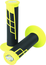 Cargar imagen en el visor de la galería, ProTaper Clamp-On 1/2 Waffle Grip - Neon Yellow/Black