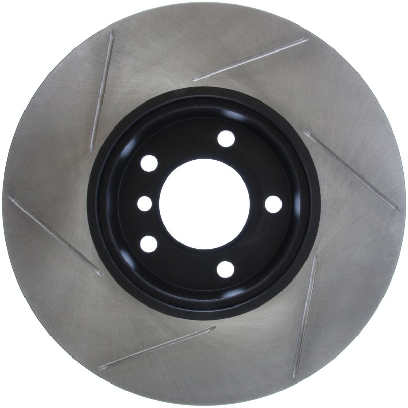 StopTech Power Slot Slotted Rotor — Fits 2007-2014 BMW 328i, 2009-2013 BMW 328i xDrive, 2012-2013 BMW X1