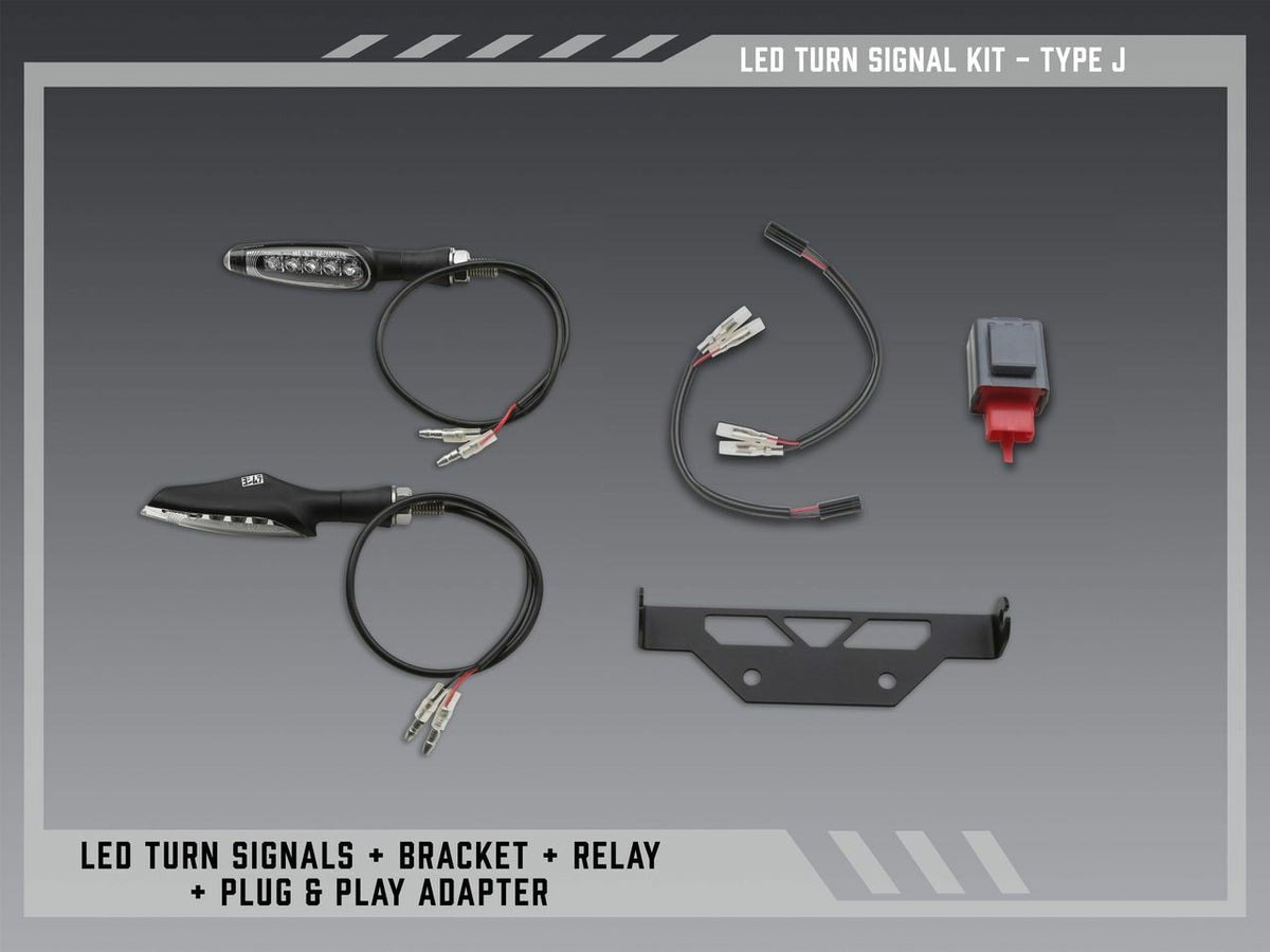 Yoshimura FE V2 Stnd LED Turn SIG KIT J (075BG-STD-J-K)