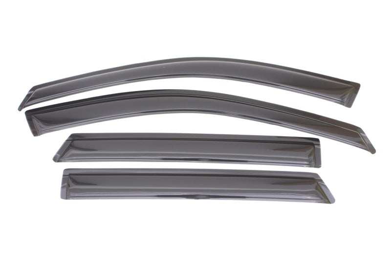 AVS 13-18 Hyundai Santa Fe (Excl. XL Model) Ventvisor Outside Mount Window Deflectors 4pc - Smoke